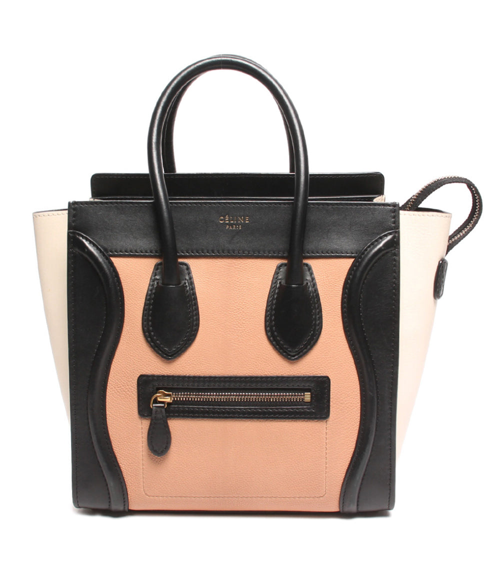 CELINE マイクロショッパー ラゲージ トリコロール